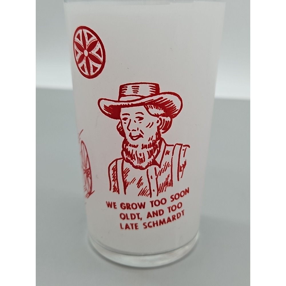 Vintage Pennsylvania Dutch Country Souvenir Glass Humorous Content‎ - Picture 4 of 7